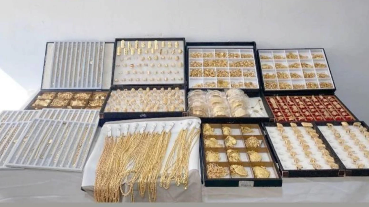 Diyarbakır’da altın kaçakçılığına operasyon: 40 milyon liralık altın yakalandı