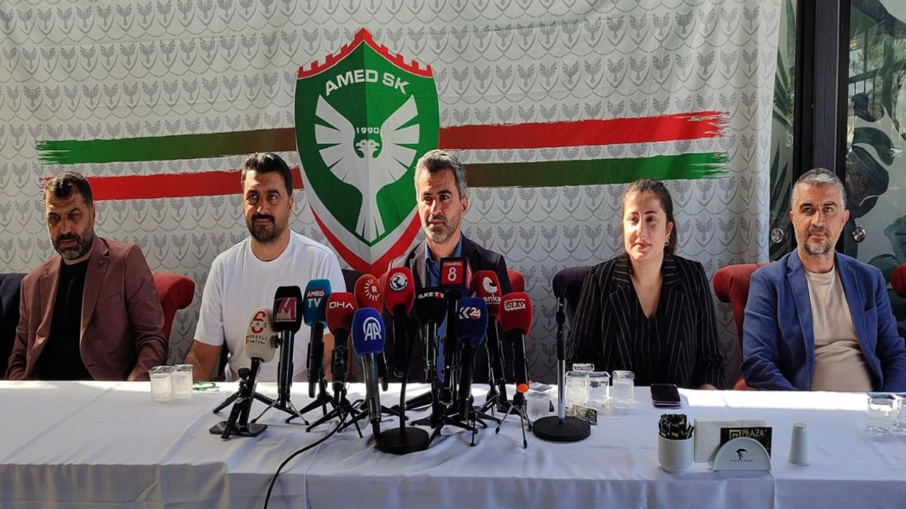 Amedspor Yönetimi Hedeflerini Basın Toplantısında Açıkladı