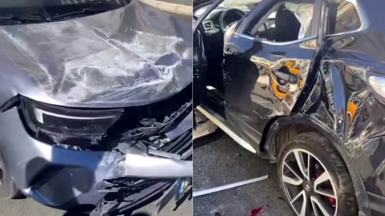 Diyarbakır’da akşam saatlerinde zincirleme kaza: 3 yaralı