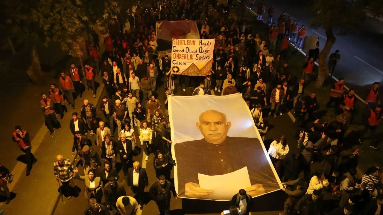 Diyarbakır’daki Öcalan Yürüyüşüne Katılan 6 Kişi Tutuklandı