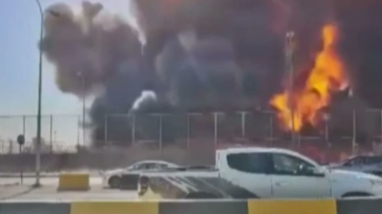 Irak’ta Petrol deposu yangını: Patlama can aldı