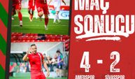 Amedspor: 4 - Sivasspor: 2