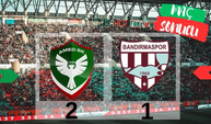 Amedspor 2 - 1  Bandırmaspor 17. Hafta maç özeti