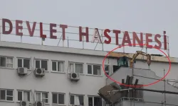 Diyarbakır'da o hastanenin merdivenleri de yıkılıyor