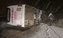 Diyarbakır otobüsü Bingöl'de devrildi!