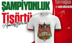 Amedspor'un şampiyonluk forması satışta!