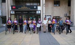 DBB Eş Başkanları kadın bisikletçileri ağırladı