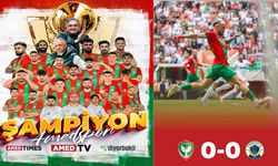 Amedspor resmen 'ŞAMPİYON' oldu!