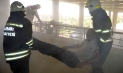 Diyarbakır’da yangın tatbikatı hastanede yapıldı