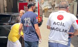 Diyarbakır’da yaşlı kadın ekipler tarafından kurtarıldı!