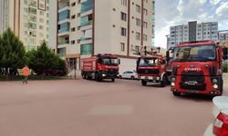 Diyarbakır'da apartman dairesinde yangın çıktı