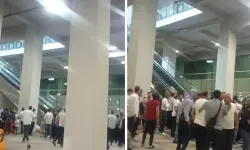 Diyarbakır Havalimanı'nda merdiven kazası