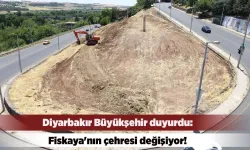 Diyarbakır Fiskaya’da peyzaj düzenleme çalışması başladı