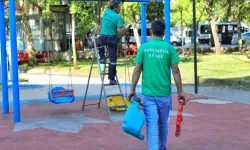 Diyarbakır’da park yenileme çalışmaları sürüyor