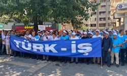 Diyarbakır'da ekonomik krize karşı Türk-İş eylemi