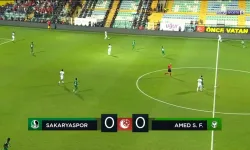 Sakaryaspor - Amedspor maçı golsüz bitti