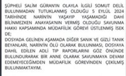 Narin Güran cinayetinde kritik gelişme: Salim Güran’ın avukatı davadan çekildi