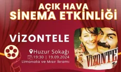 Eğil Belediyesi’nden Açık Hava Sinema Keyfi: Vizontele gösterimi