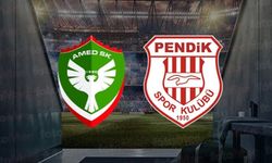 Amedspor, Pendikspor’a 1-0 yenildi