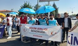 Diyarbakır'da sağlık çalışanlarından insanca çalışma koşulları için çağrı