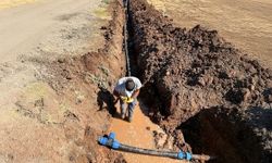 DİSKİ’den Sur'un yeni yerleşim yerlerine içme suyu hattı