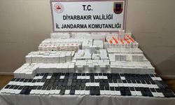 Bismil'de yol kontrolünde 1 milyon 20 bin TL değerinde kaçak malzeme ele geçirildi