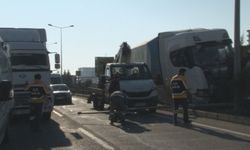 Diyarbakır'da tanker ve tır çarpıştı: 1 yaralı