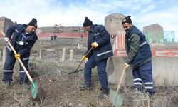 Diyarbakır Büyükşehir Belediyesi mezarlıkların bakımını sürdürüyor