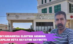 Diyarbakır’da elektrik akımına kapılan usta hayatını kaybetti