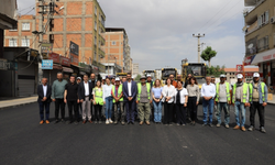 Bağlar’da asfalt mesaisi: Başkanlar sahada