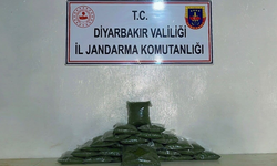 Lice’de 77 kilo toz esrar ele geçirildi