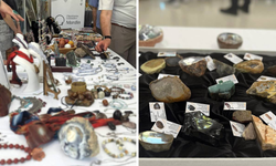 Yerli taşlardan sanat: Sur’da süs taşları fuarı açıldı