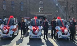 Diyarbakır’da turizm polislerine elektrikli araç desteği