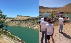 Eğil’de tekneler kaldırıldı