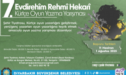 Kürtçe tiyatro metinlerine 80 Bin TL ödül
