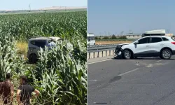 Ergani yolunda kaza: 2 kişi yaralandı