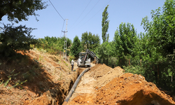 Diyarbakır Kulp’ta 2 bin 800 metrelik içme suyu terfi hattı