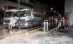 Diyarbakır Sur içinde gece temizliği