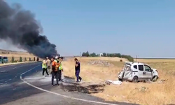 Diyarbakır’da tır kazası: Çarpışma sonrası araç alev aldı