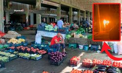 Diyarbakır’da sebze halinde trafo patladı