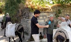 Diyarbakır'da su çilesi: Köylüler eşeklerle su taşıyor
