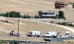 Diyarbakır Çınar’da otomobil takla attı