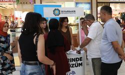 Diyarbakır’da AVM’lerde yerinde çözüm stantları kuruldu