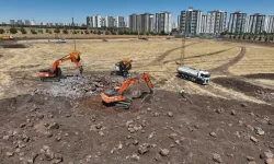 Mezopotamya Kent Parkı’nda çalışmalar devam ediyor