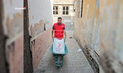 Diyarbakır Sur’da Kızılay’dan yardım seferberliği