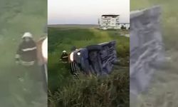 Diyarbakır Bismil’de tur minibüsü devrildi: 7 yaralı
