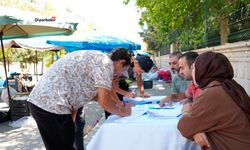 Kayapınar Belediyesi’nden yeni park için anket çalışması