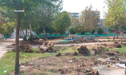 Diyarbakır’da yıllardır bakımsız kalan park yenileniyor