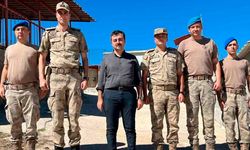 Dicle Kaymakamı üs bölgesini ziyaret etti