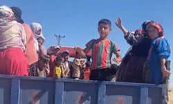 Elektrik kesintisi yüzünden köylüler komşu köye gitti